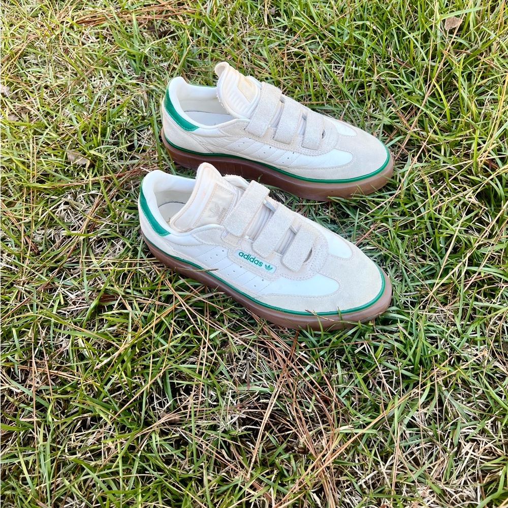 Adidas Ivy Park x Super Sleek 3 Strap Wonder White Gum Unisex Style - W8.5 / M7